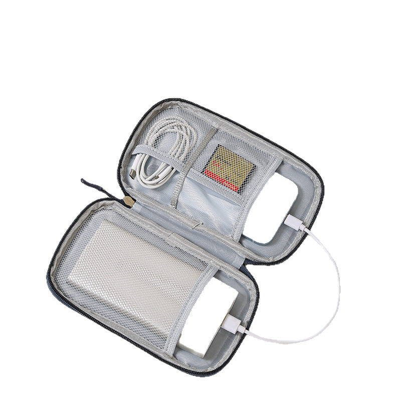 Multi-Layer Tech Accessory Organizer Bag with Ant Pattern