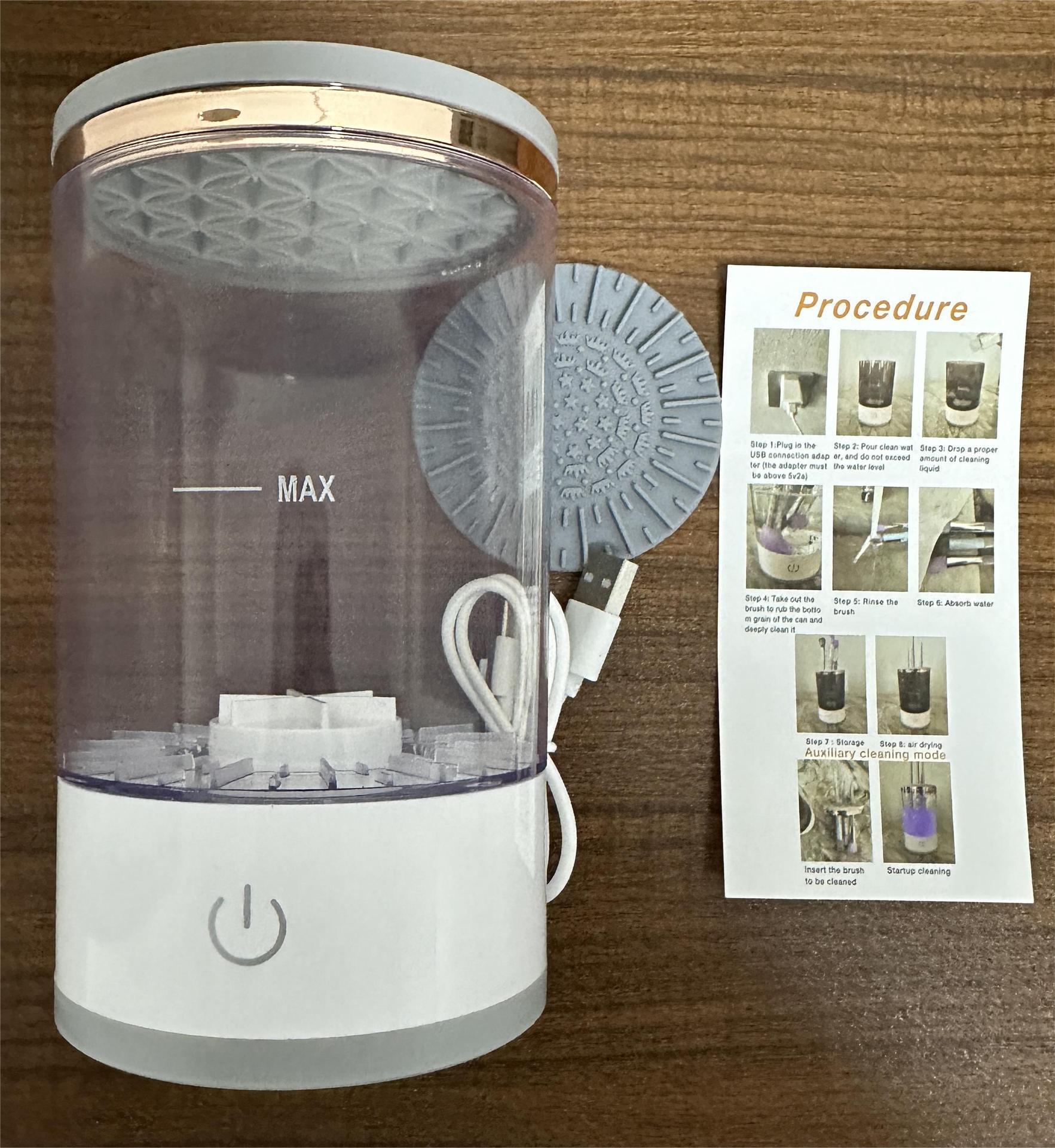 Makeup brush cleaner