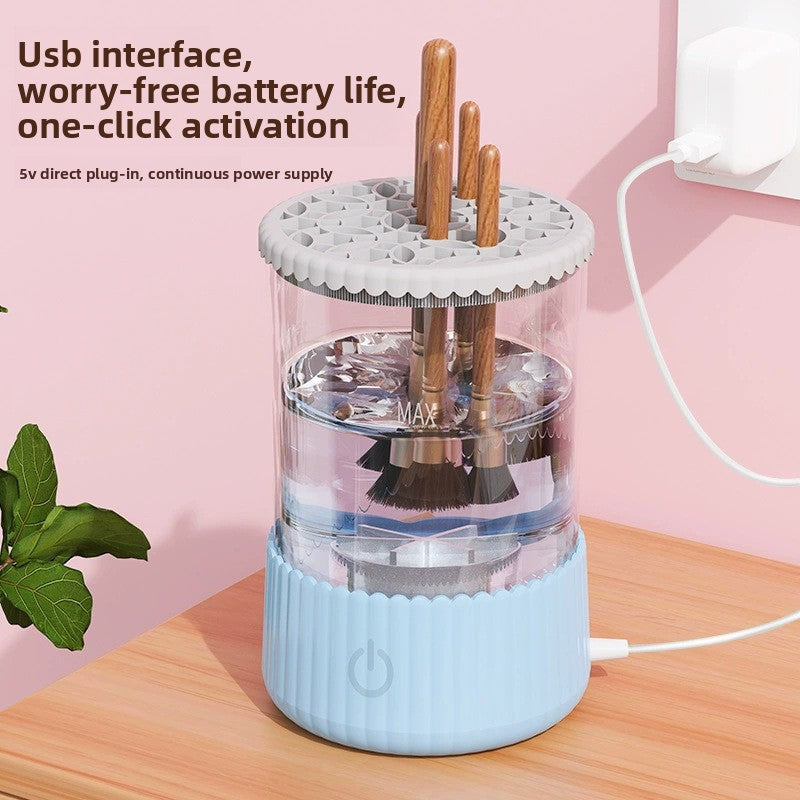 Makeup brush cleaner