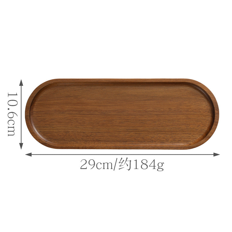 Acacia Wood Tray, Premium Dinner Plate