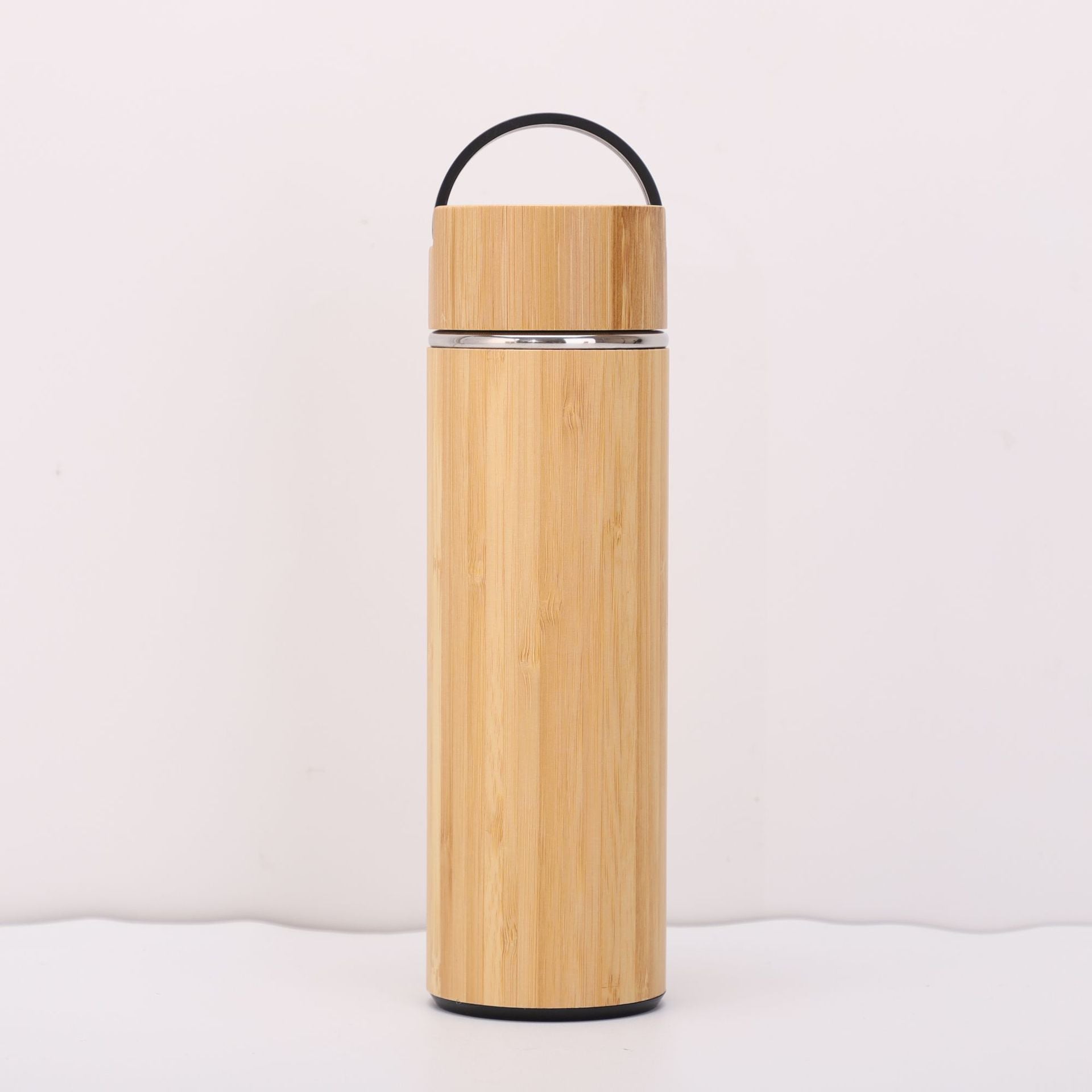 Double-walled stainless steel smart bamboo-shell cup