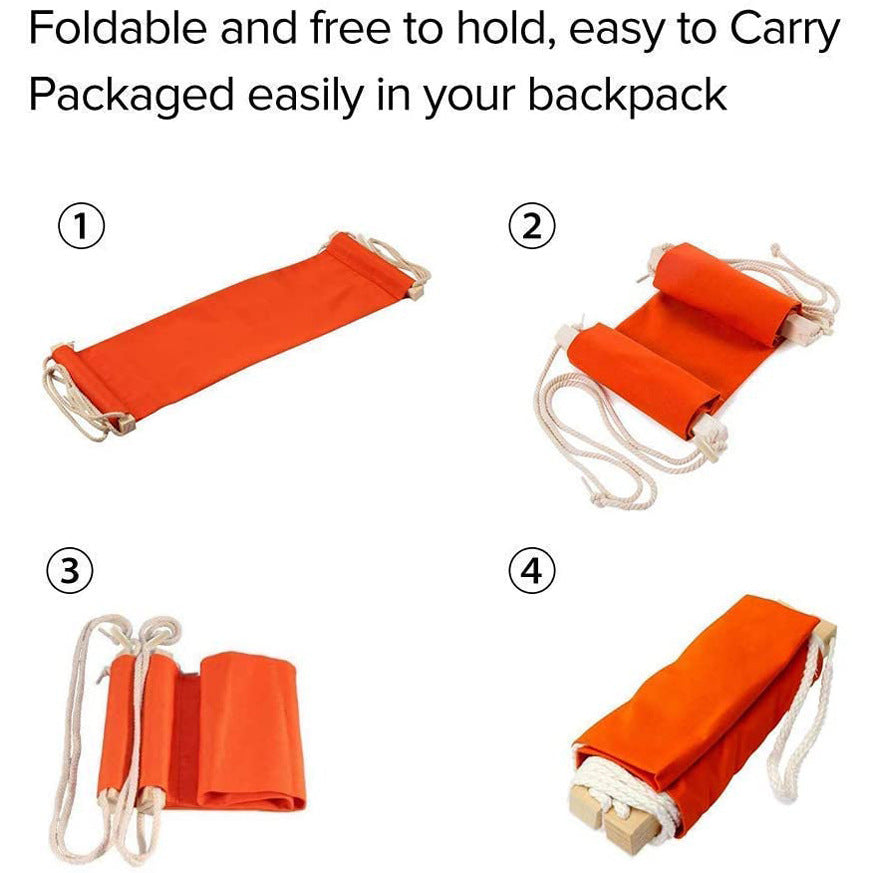 Hanging footrest pad