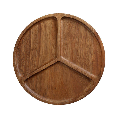 Acacia Wood Tray, Premium Dinner Plate
