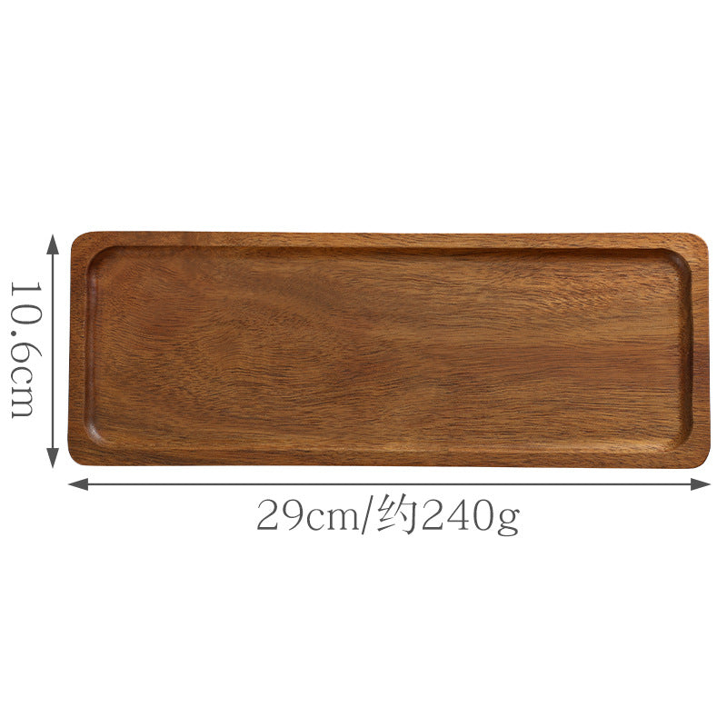 Acacia Wood Tray, Premium Dinner Plate