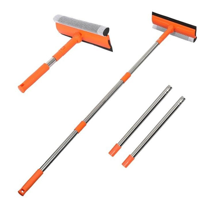 Adjustable and Connectable Window Cleaning Squeegee