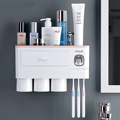 Magnetic Wall Mounted Toothbrush Holder