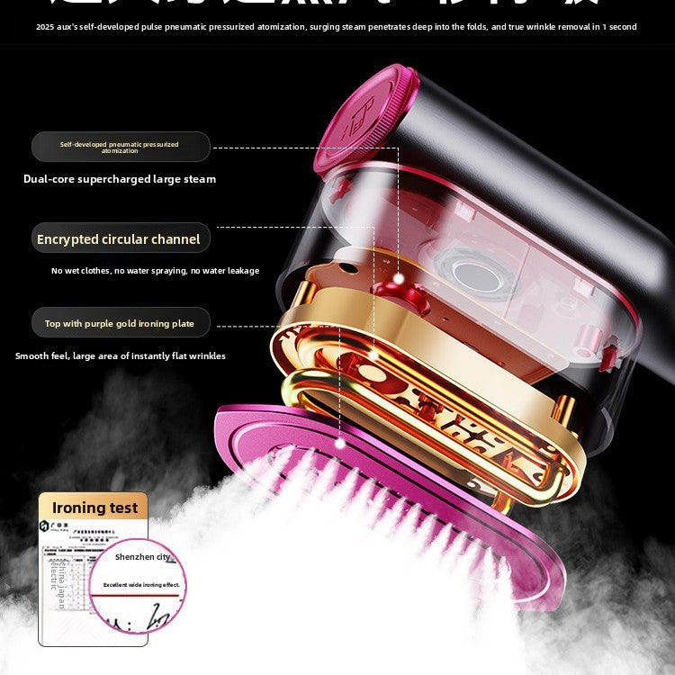 Handheld ironing machine