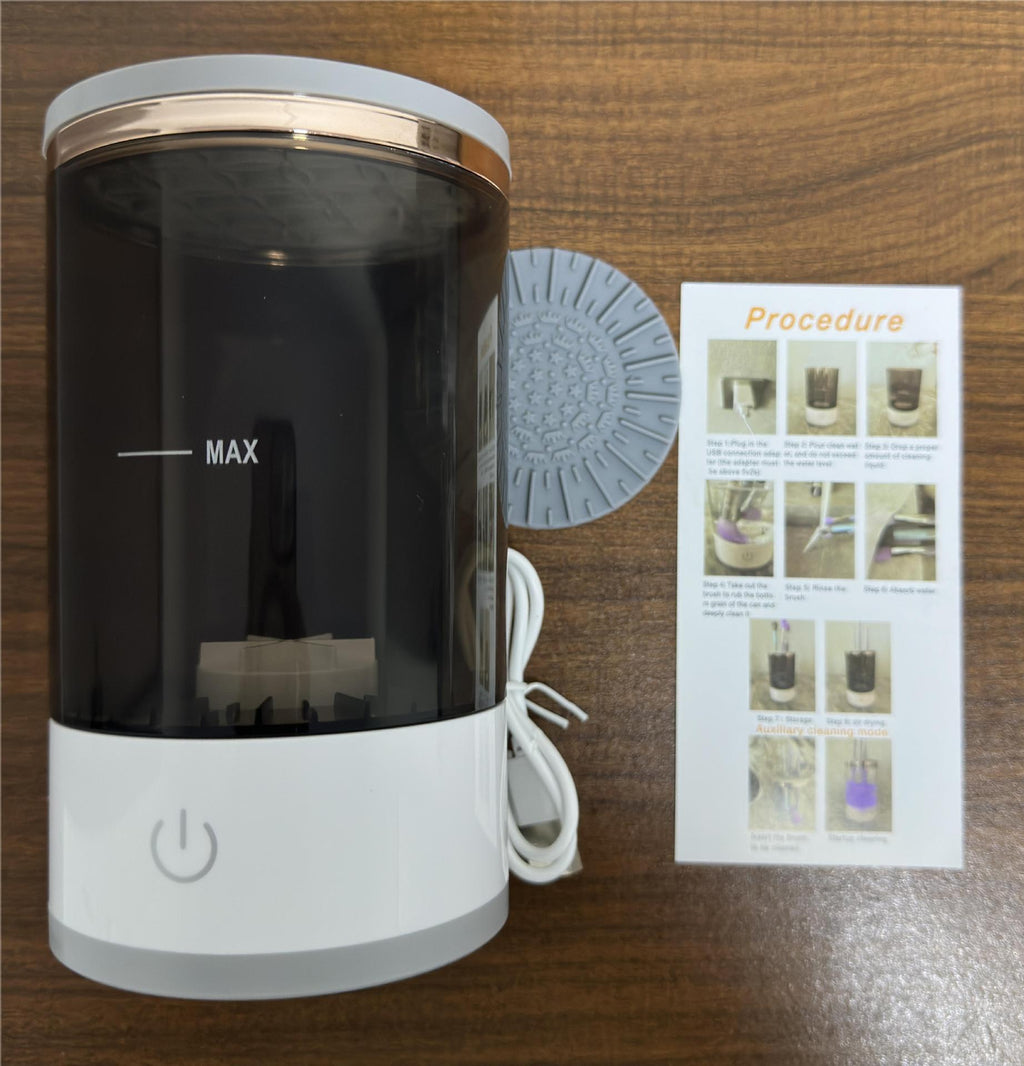 Makeup brush cleaner