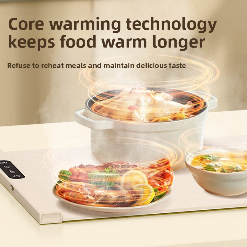 Foldable Digital Silicone Food Warming Plate