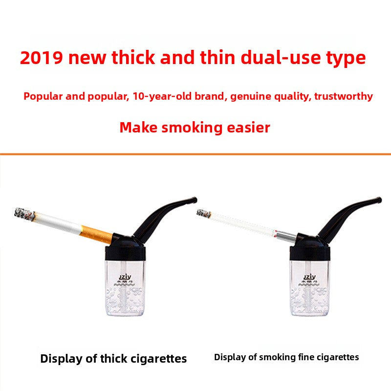 Mini Bent Hookah Pipe with Water Filter