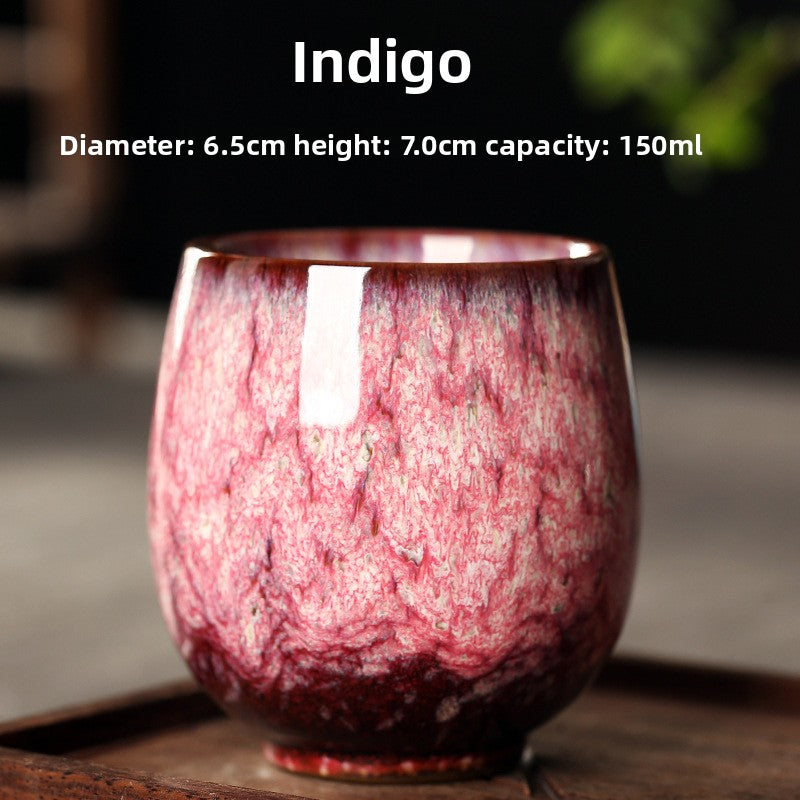 Kiln Change Ceramic Tea Cup for Personal Use