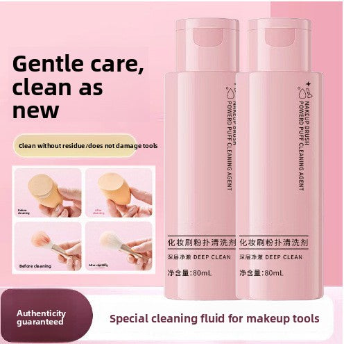 Makeup brush cleaner