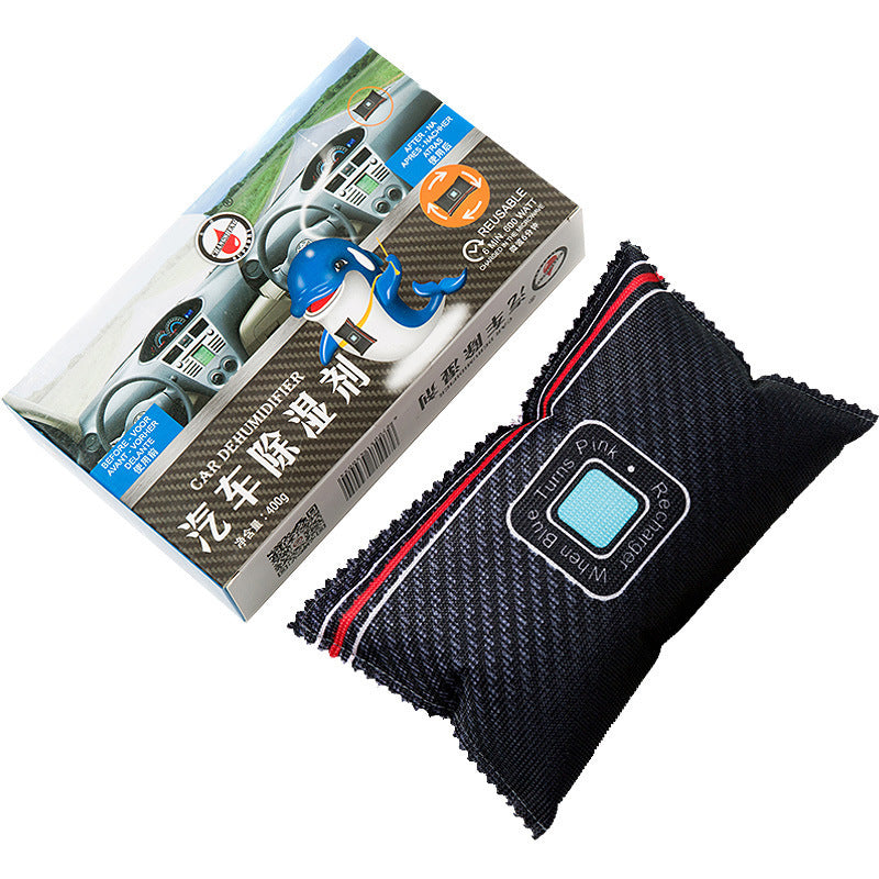 Car-mounted anti-fog, moisture-proof, and dehumidifying pack