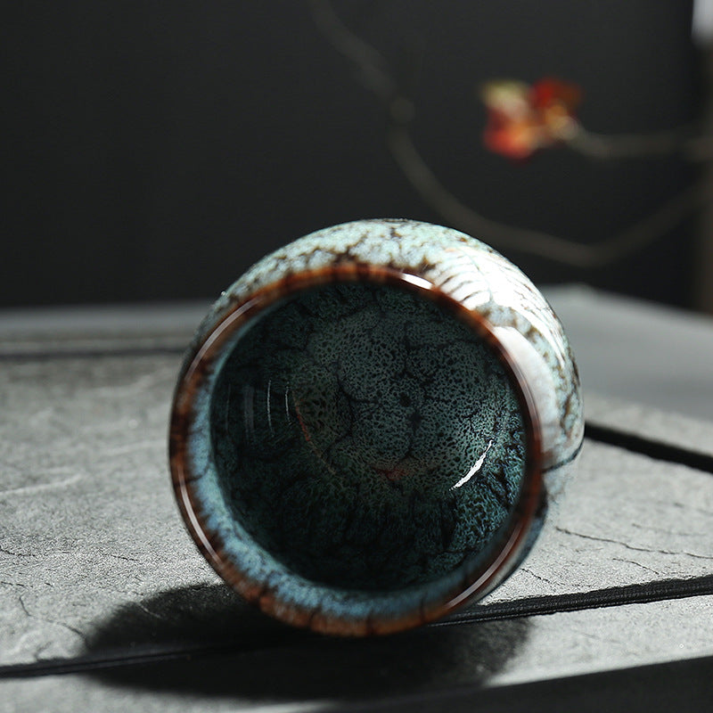 Kiln Change Ceramic Tea Cup for Personal Use